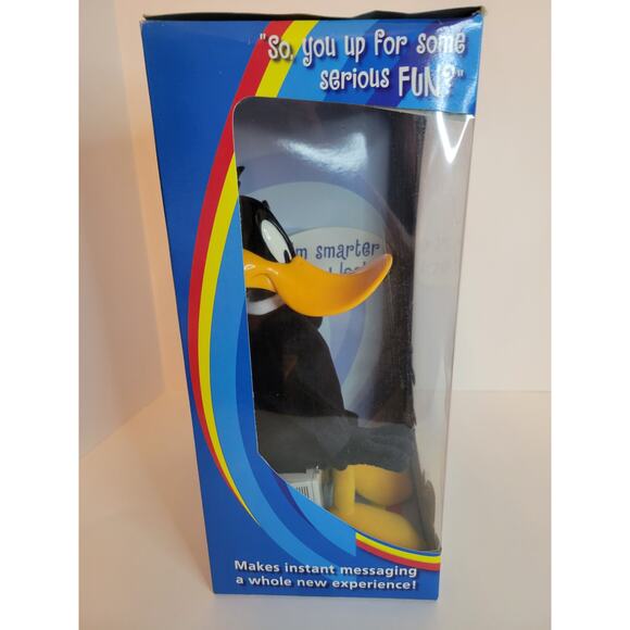 Vintage Looney Tunes Instant Message Buddy Talking Daffy Duck - Picture 3 of 10